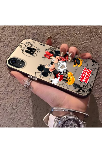 CHICASELUX حافظة لهاتف iPhone XR متوافقة مع شخصيات كرتونية مضحكة، حافظة من ال...