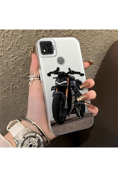 CHICASELUX Redmi 9C/10A Compatible Cool Sport Motorcycle Printed Matte Qualit...