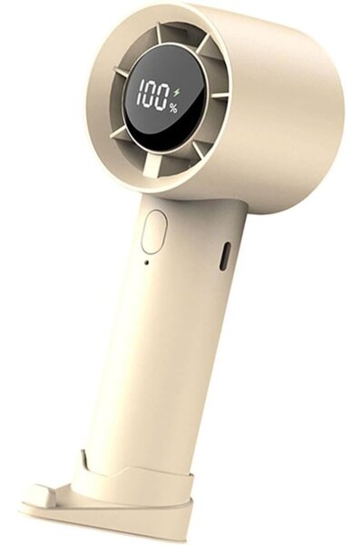 STARSTAR Mini handheld fan - Portable fan - Powerful airflow - LED display - ...