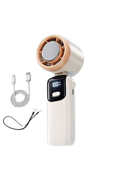 Morvena Picks Ventilator portabil Mini ventilator portabil cu 5 viteze Afișaj...