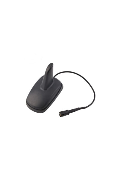 SMARTIC Antenă radio FM activă tip rechin, neagră, compatibilă cu Audi, Skoda...
