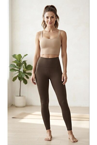 Sinem Çeyiz Oroverde Slim Compression High Waist Sports Leggings