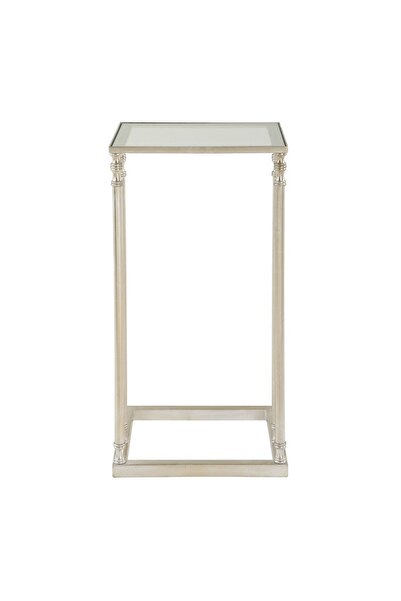 UTTERMOST طاولة هينزلر مستطيلة الشكل ذهبية اللون مقاس 30 طول × 63 ارتفاع × 33...