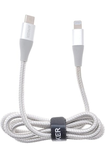 Generic Brand كابل USB C إلى Lightning [3 أقدام] من Powerline+II، كابل مجدول ...