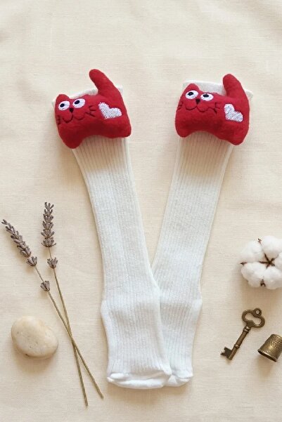 Panowill Design Erkek Kız Bebek Oyuncak Figürlü Diz Altı Çorap Bebek Dizaltı ...