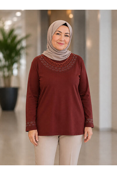 öztekstilMK بلوزة الأم من القماش البارد