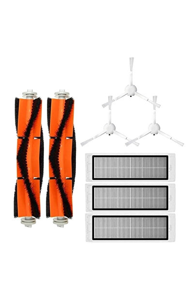 LİN GRUP Set de 8 piese de schimb compatibile cu aspiratorul robot Xiaomi Vac...