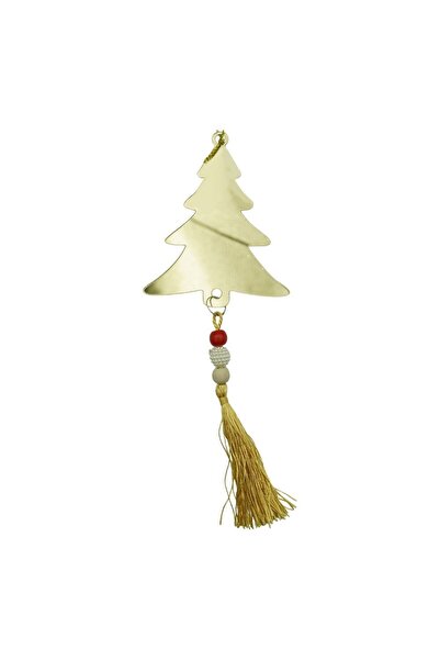 Rao Ornament Brad, Brad, Auriu, Lucios, 8*23cm, Acril, Interior/ Exterior