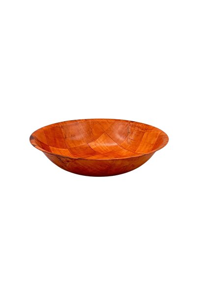 B&D Wooden Bowl 35cm – Extra Large Premium Natural Wood Serving Bowl for Sala...