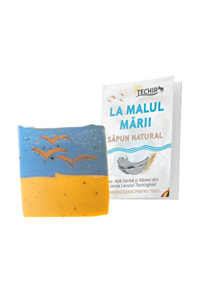 Techir SĂPUN DE LA MARE CU APĂ SALTĂ ȘI NĂMĂNĂ