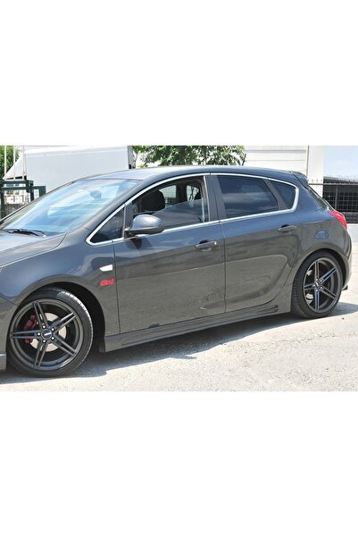TÜRKSET Opel Astra J Marşpiyel Seti Sport Model, Kanallı Model Boyasız, 2009 ...