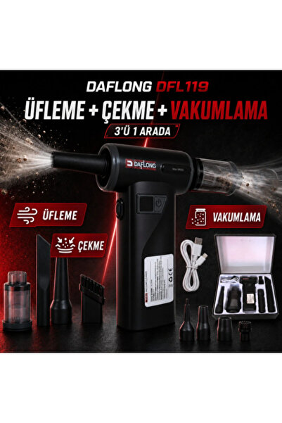 DAFLONG Akülü Süpürge Makinası Dfl119