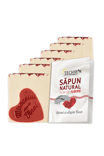 Techir SĂPUN HIDRATANT PLIN DE IUBIRE 5 + 1 GRATUIT