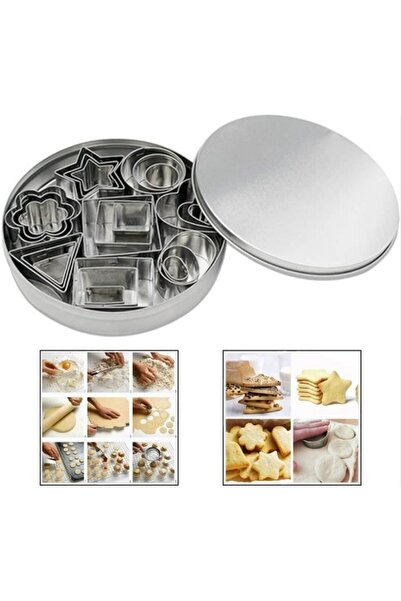 STARSTAR Cookie cutter set - Stainless steel - 3D design - Dishwasher safe - ...