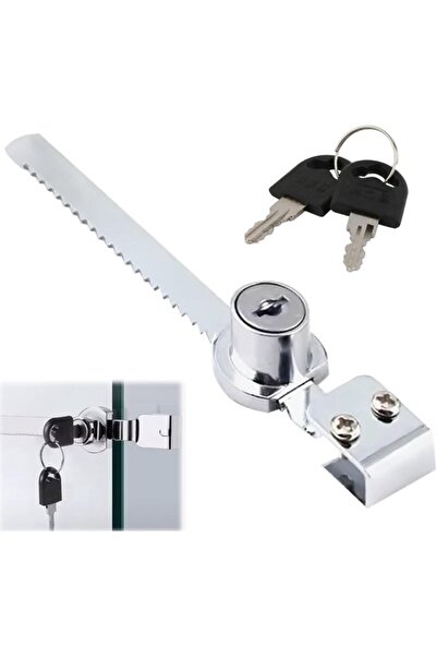 STARSTAR Display Case Lock Sliding Saw Lock with Key, Glass Display Case Lock...