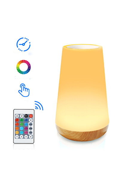 STARSTAR Bedside lamp, children's LED night light, bedroom ambient light, tou...