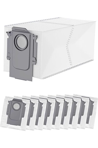 STARSTAR 10-Pack Vacuum Dust Bags Replacement Kit for Roborock Q Revo, Qrevo ...
