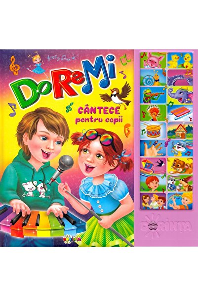 Dorinta Carte cu sunete: Do-Re-Mi, cantece pentru copii