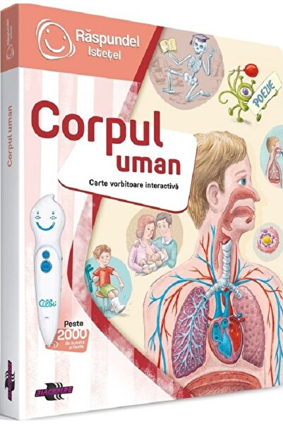 Albi Carte interactiva: Raspundel Istetel. Corpul uman