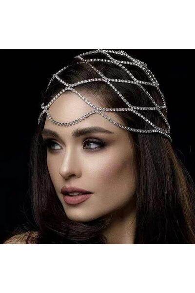 STARSTAR Rhinestone tassel headdress, 1920s women's hair accessories
