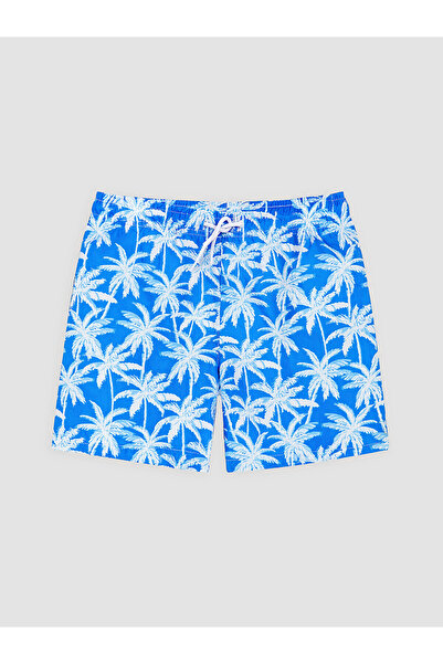 LC Waikiki NEVAVM Бързосъхнещи момчешки плувни шорти с цветови разлики