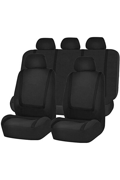 STARSTAR 9-Piece Car Seat Cover Set Universal Front Rear Car Seat Covers Inte...