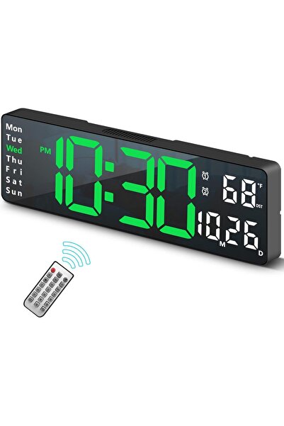 STARSTAR Digital clock, decorative digital wall clock for living room, deskto...