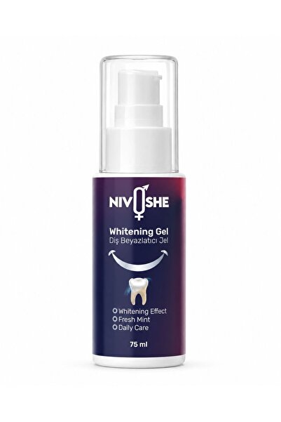 NIVOSHE 2 Adet 75ML Diş Beyazlatıcı Jel Parlatıcı Jel 75 ML Teeth Whitening Gel 75ML