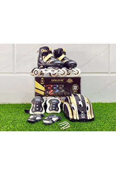 DubaiGallery ROLZOR RZ-1700 Adjustable Inline Skates with Protective Gear | C...