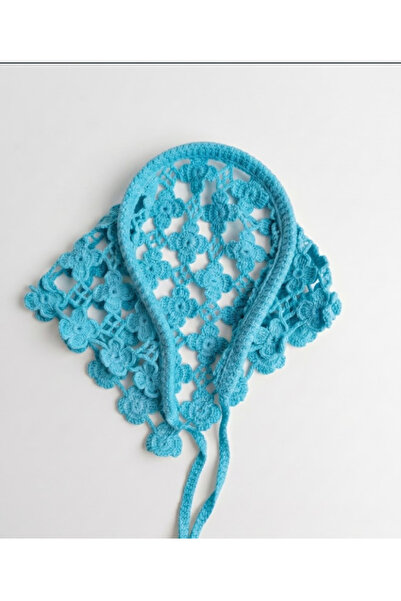 FioraWear Bohemian Style Knitted Tie-Down Crown Bandana