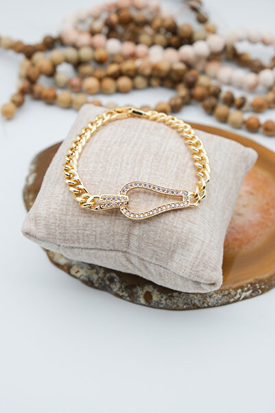 Serenite Collection Rope Gold Color Zircon Bracelet