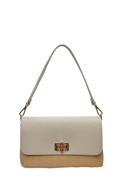 SimpleFind Isabella Rhea Geanta piele -Miriam-Bej,Geanta de umar piele natura...