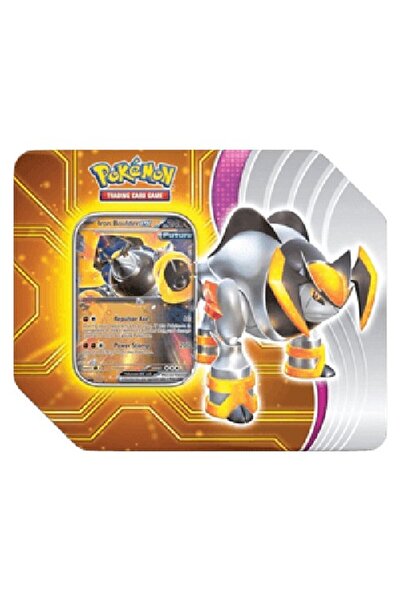 Pokemon Cutii Paradox Destinies: Iron Boulder ex Tin