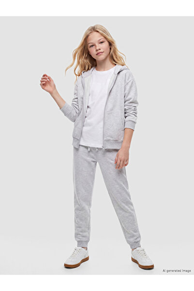 LC Waikiki Hooded Girls' Tracksuit Set for Style Enthusiasts from Uzg Store