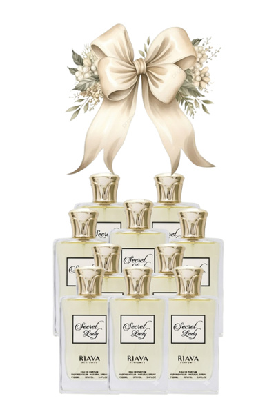 RIAVA PERFUMES 10 قطع من عطر سيكريت ليدي 100 مل