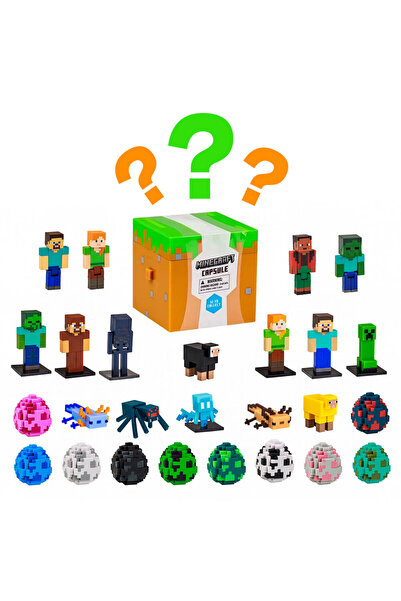 MINECRAFT Capsule Sürpriz Figür Yeşil
