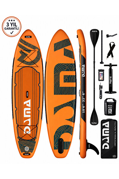 DAMA Advanture Series Orange 320X81X15 Şişme Paddle Board SUP Seti