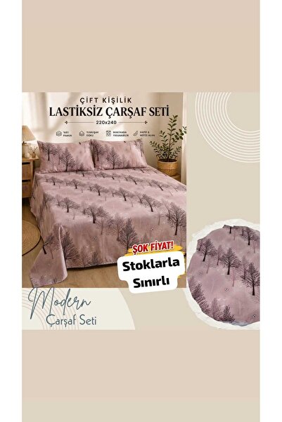 PETEKHOME Cift Kişilik Carsaf Seti