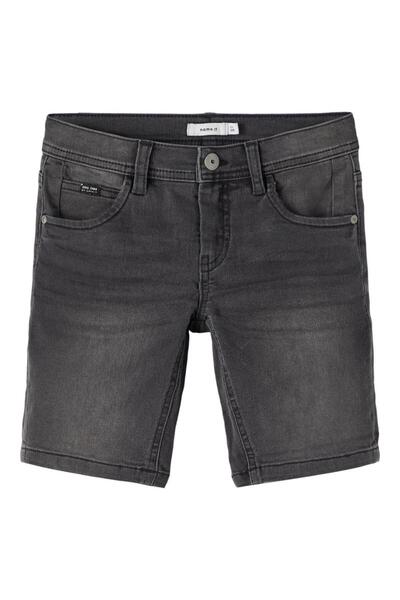 Name it Βερμούδα τζιν "Dark gray denim" γκρι