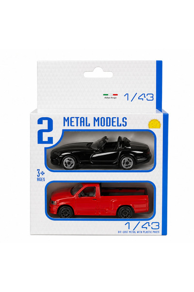 NW NessiWorld 1:43 Street Fire Double Cars Set of 2