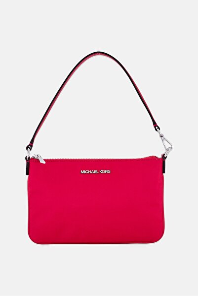Michael Kors Women Brand Logo Handbag, Dark Pink