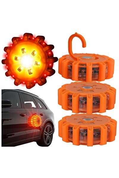 WOBELL LAMPĂ DE AVERTIZARE INTERMITENTĂ CU LED, SEMNALIZATOR, FĂRĂ LUMINĂ, al...