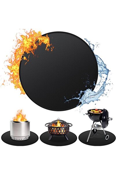 STARSTAR 60cm - Double-sided silicone fireproof grill mat - Fireproof outdoor...