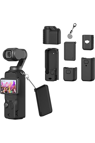 STARSTAR Silicone protective case for DJI Osmo Pocket 3, action camera access...