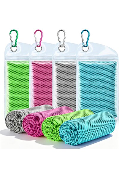 STARSTAR Cooling towels, 4 - pack, and , sweat - wicking and quick - drying, ...