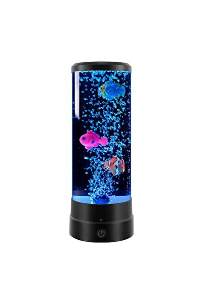 STARSTAR Night light, LED bubble fish light, ambient night light, USB bedside...