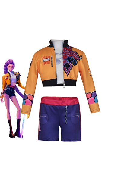 Funny Party Team Demon Slayer: Kimetsu no Yaiba Στολή Cosplay, 9-10 ετών, 132...