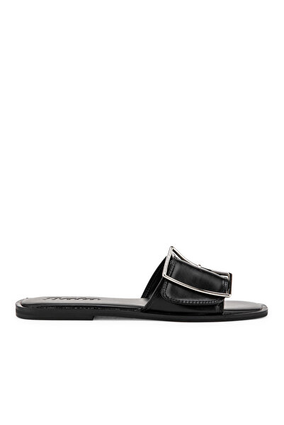 BATA Buckle Detailed Slide Sandals