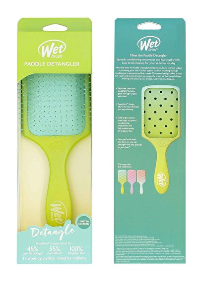 Wet Brush Четка за разплитане на коса Feel Good Ombre – Зелен/Син