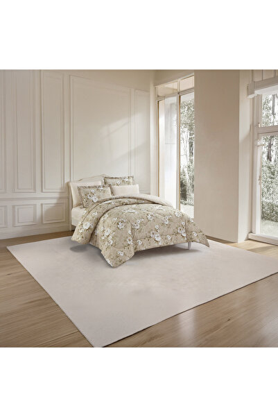 unique home collection طقم لحاف فريد للمنزل مطبوع وقابل للعكس لجميع المواسم 6...